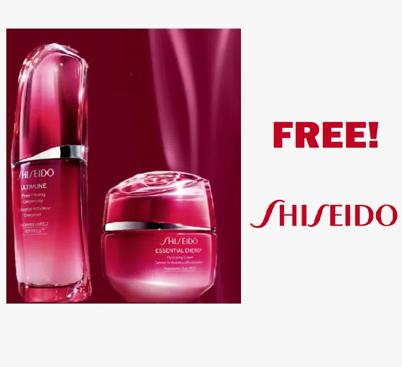 Image FREE Shiseido Essential Energy Cream + Ultimune Serum for 3 People