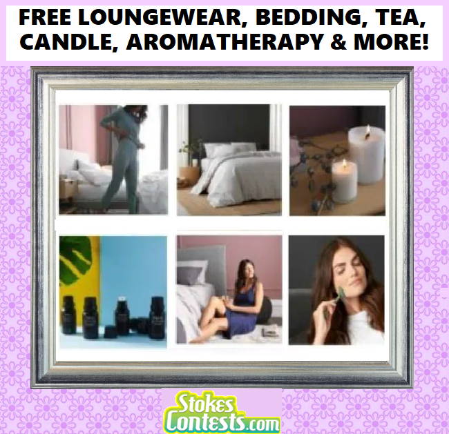 Image FREE Loungewear, Bedding, Candle,  Aromatherapy & MORE!
