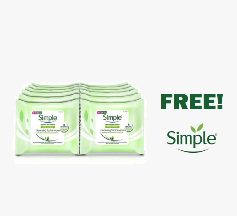 Image FREE Simple Facial Wipes