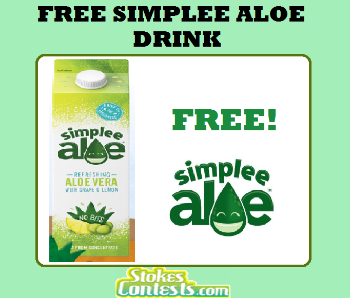 Image FREE Simplee Aloe Drink