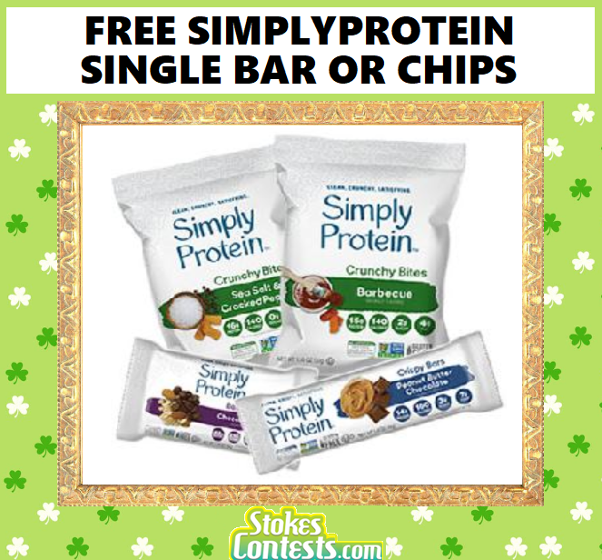 Image FREE SimplyProtein Single Bar or Chips