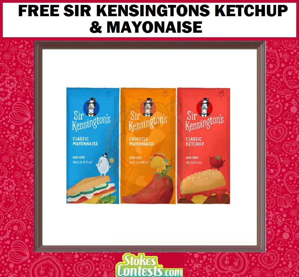 Image FREE Sir Kensingtons Ketchup & Mayonaise