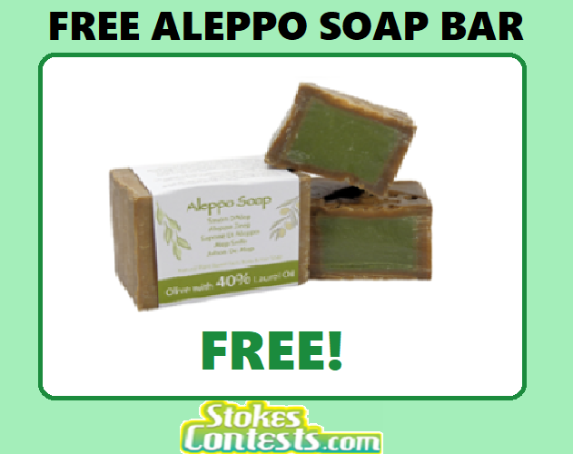 Image FREE Aleppo Soap Bar