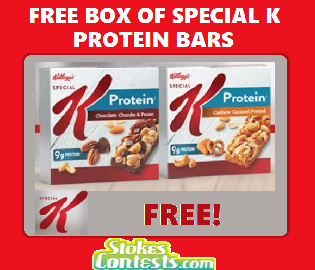 Image FREE Special K Protein Bars