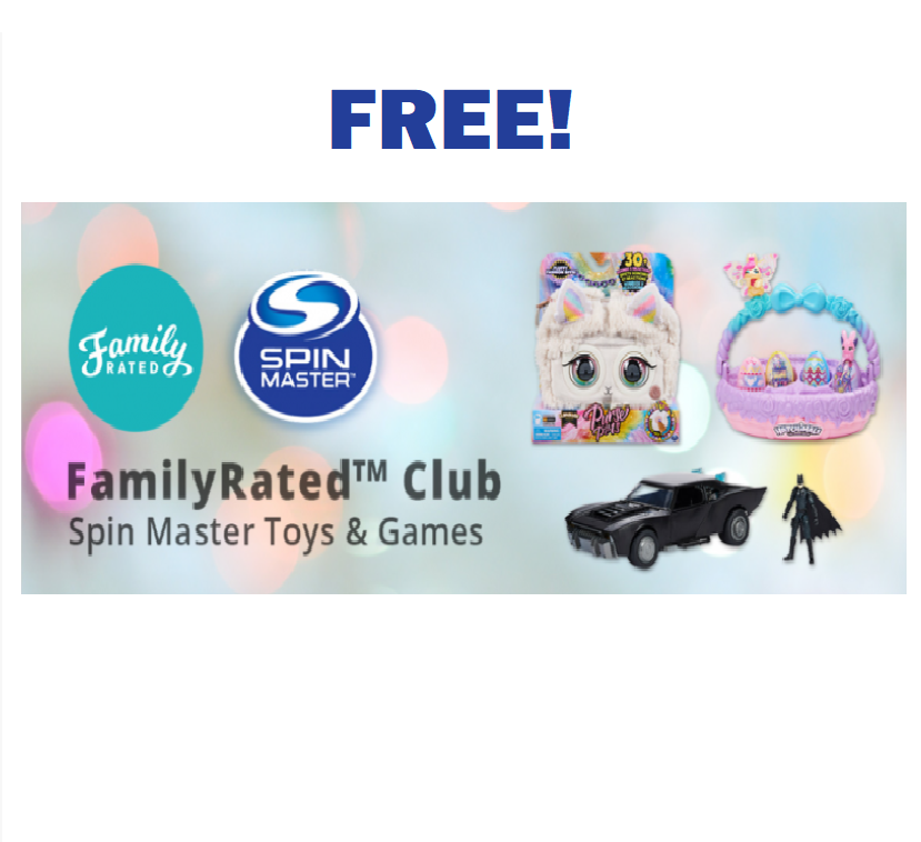 Image FREE Batman Toy, Hatchimals, Kinetic Sand & MORE!