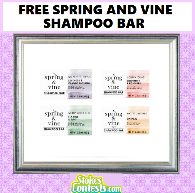 Image FREE Spring and Vine Shampoo Bar