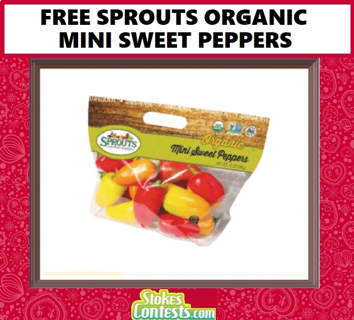 Image FREE Sprouts Organic Mini Sweet Peppers