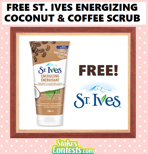 Image FREE St. Ives Energizing Coconut & Coffee Scrub