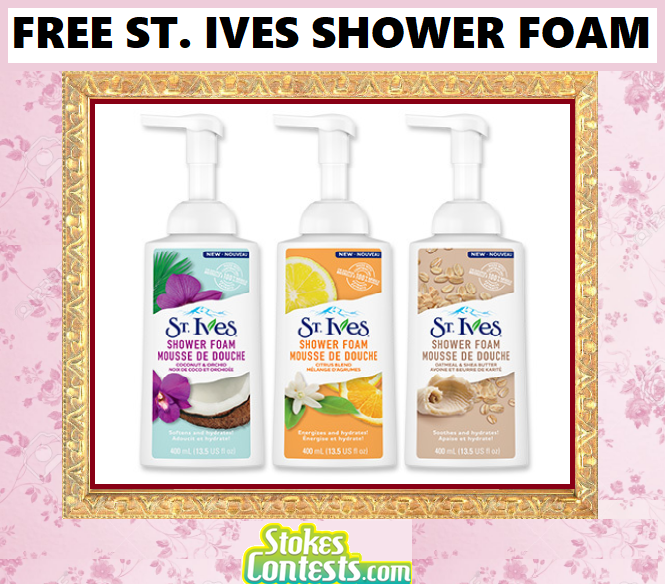 Image FREE St. Ives Foaming Shower