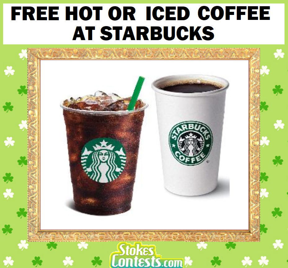 Image FREE Hot or Iced Coffee DAILY for Front Line Responders at Starbucks