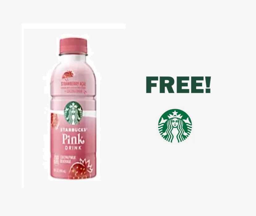 Image FREE Starbucks Pink Or Paradise Drink