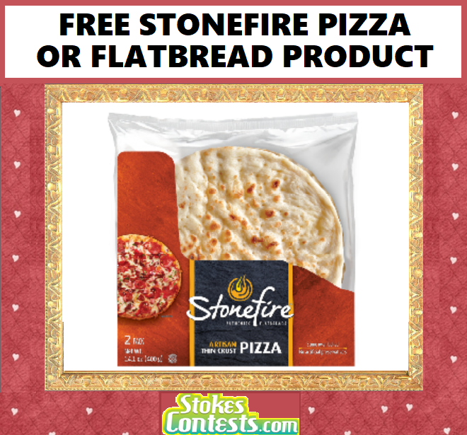 Image FREE Stonefire Pizza or Flatbread Product