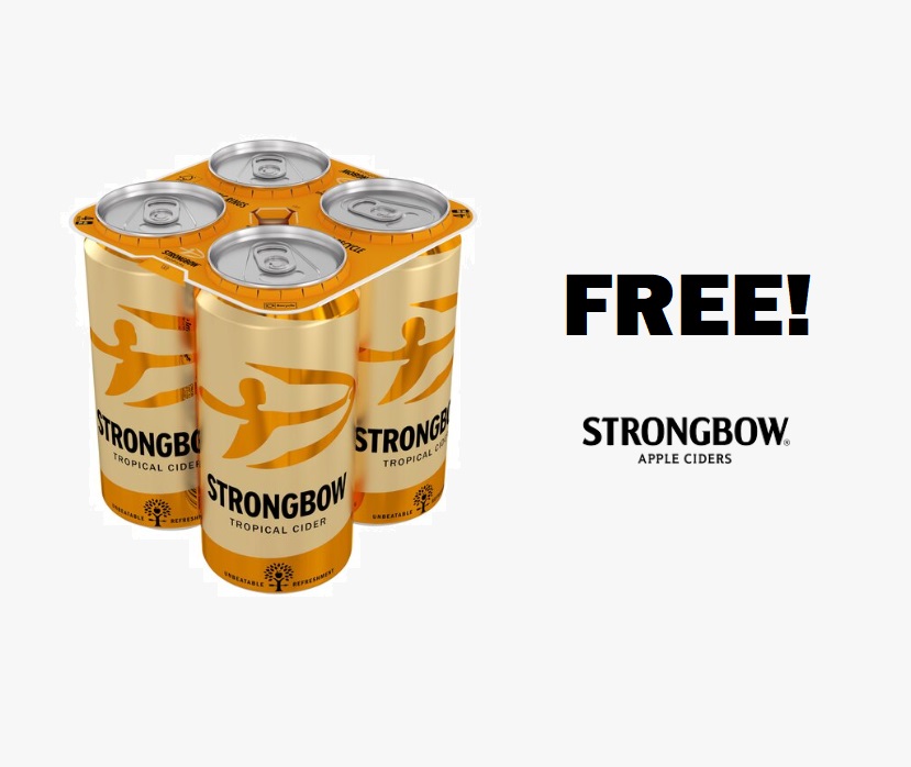 Image 4 FREE Packs of Strongbow Tropical Cider Packs
