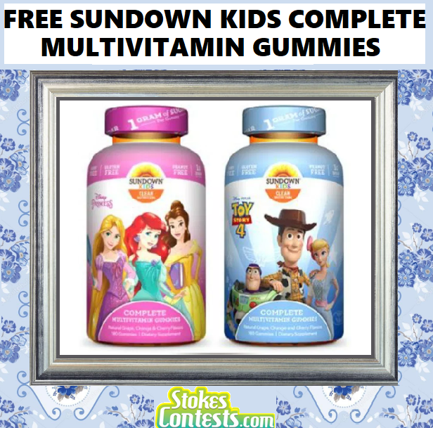 Image FREE Sundown Kids Complete Multivitamin Gummies
