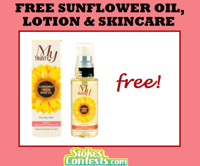 Image FREE Sunflower Body Oil, Body Lotion, & Skincare samples