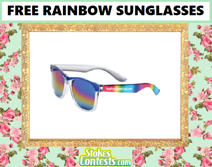 Image FREE Rainbow Sunglasses