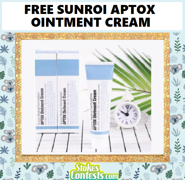 Image FREE Sunroi APTOX Ointment Cream