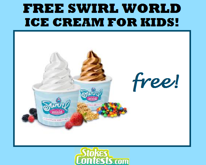 Image FREE Swirl World Ice Cream for Kids!