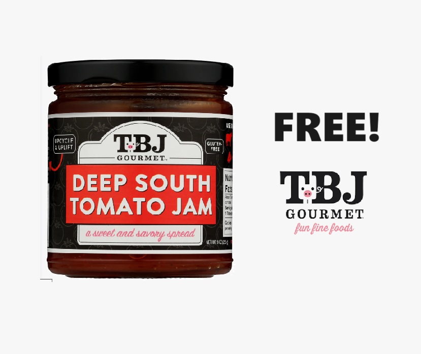 Image FREE Jar of TBJ Gourmet Deep South Tomato Jam