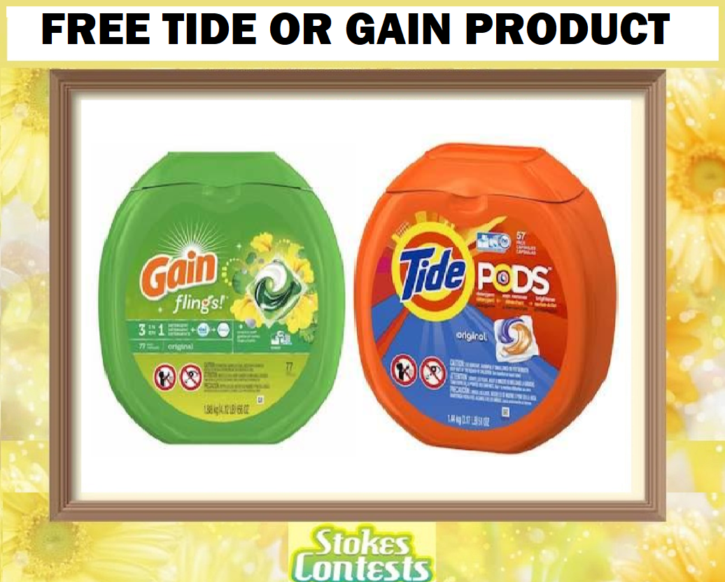 Image FREE Tide or Gain Product