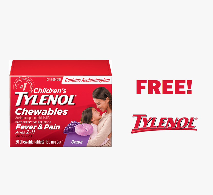 Image FREE Children's Tylenol