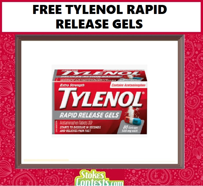 Image FREE Tylenol Rapid Release Gels 