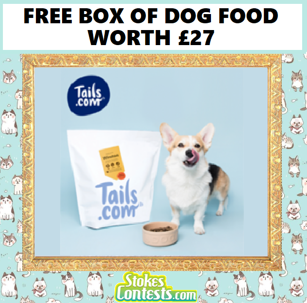 Image FREE BOX of Dog Food Worth £27