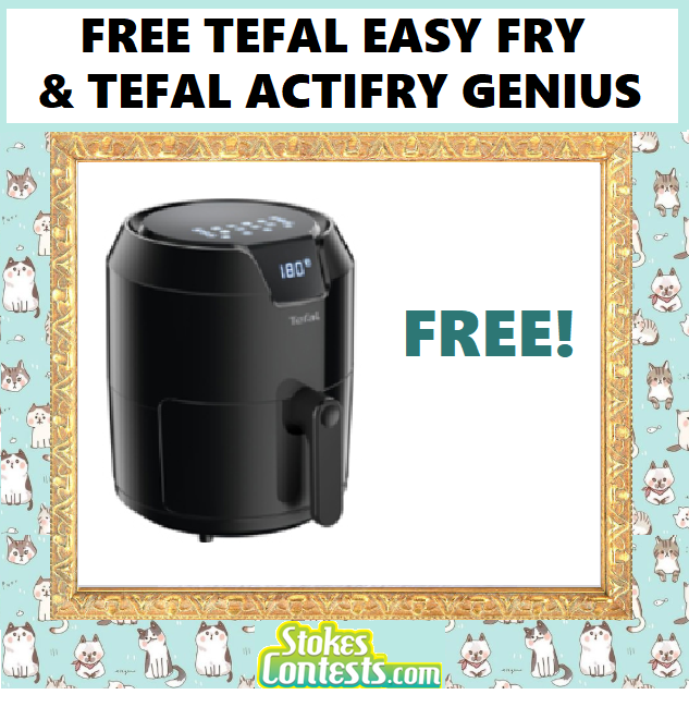 Image FREE Tefal Easy Fry Precision & Tefal ActiFry Genius