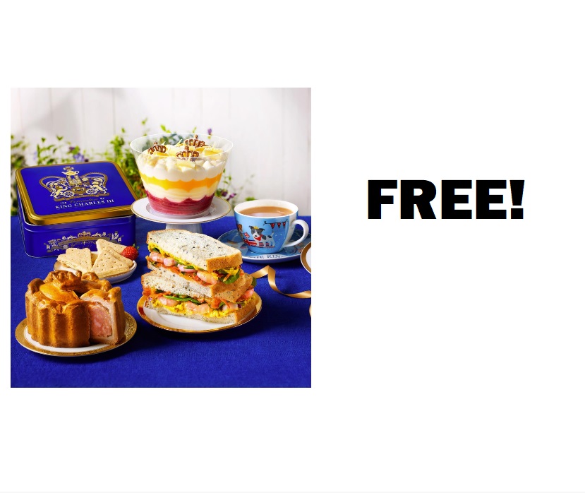 Image FREE Tesco King’s Coronation Party! Lot of FREE Tasty Goodies!