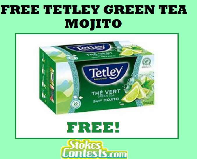 Image FREE Tetley Green Tea Mojito Opportunity