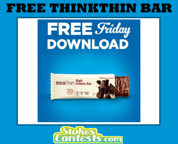 Image FREE ThinkThin Bar TODAY ONLY!