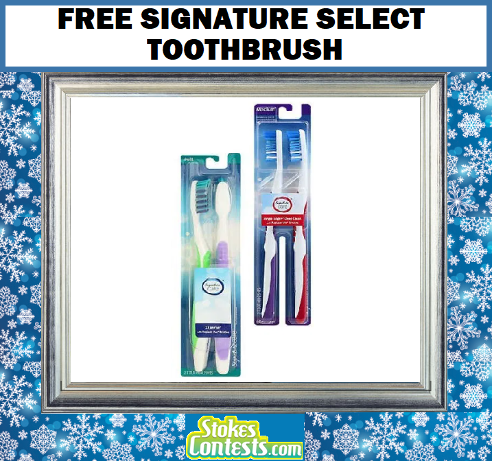 Image FREE Signature Select Toothbrush