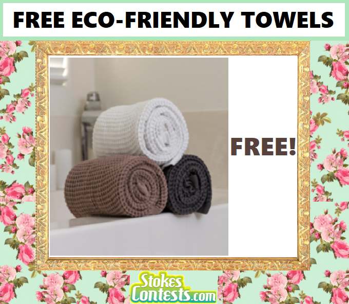 Image FREE Eco-Friendly Bamboo Cotton Towels