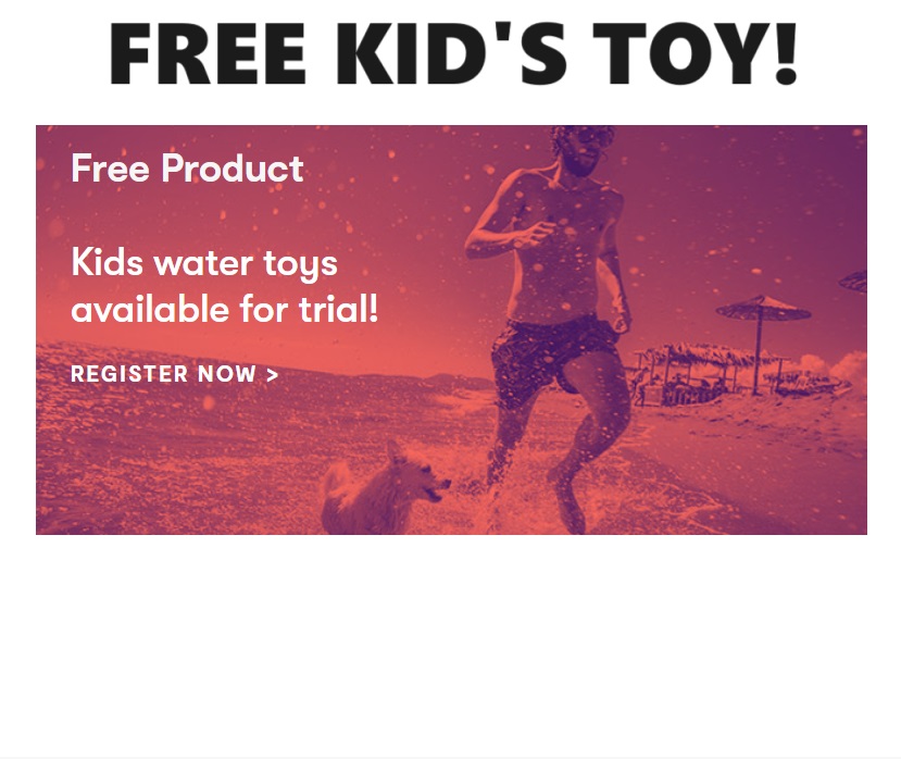 Image FREE Kid's Water Toys