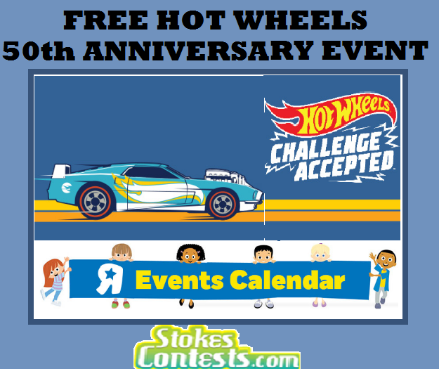 Image FREE Hot Wheels 50th Anniversary Event @Toys R Us
