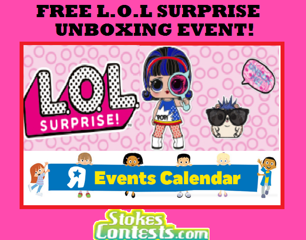 Image FREE L.O.L Surprise Unboxing Event Plus FREE Gift!
