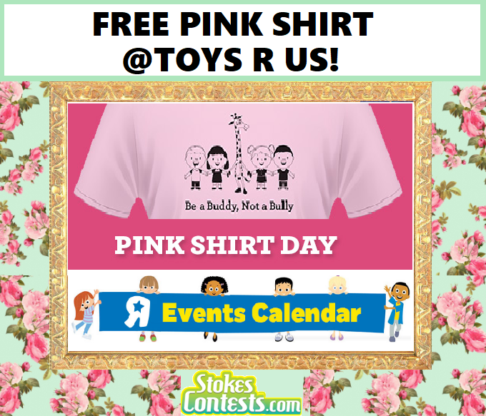 Image FREE Pink SHIRTS & FREE Pokemon Trade & Play Kit @Toys R Us!
