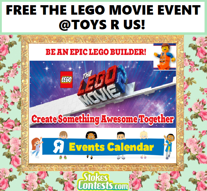 Image FREE The LEGO Movie Event Plus FREE Movie Poster @Toys R Us!
