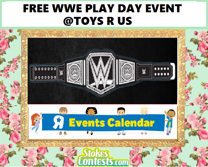 Image FREE WWE Replica Championship Belt & FREE WWE Poster @Toys R Us