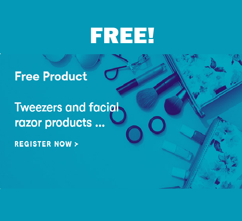 Image FREE Tweezers and Facial Razor Products
