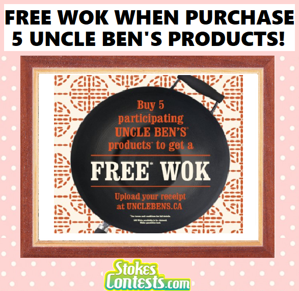 Image FREE Wok When Purchase 5 Ben's Products!