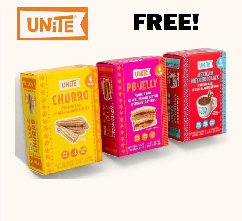 Image FREE BOX of Unite Protein Bars