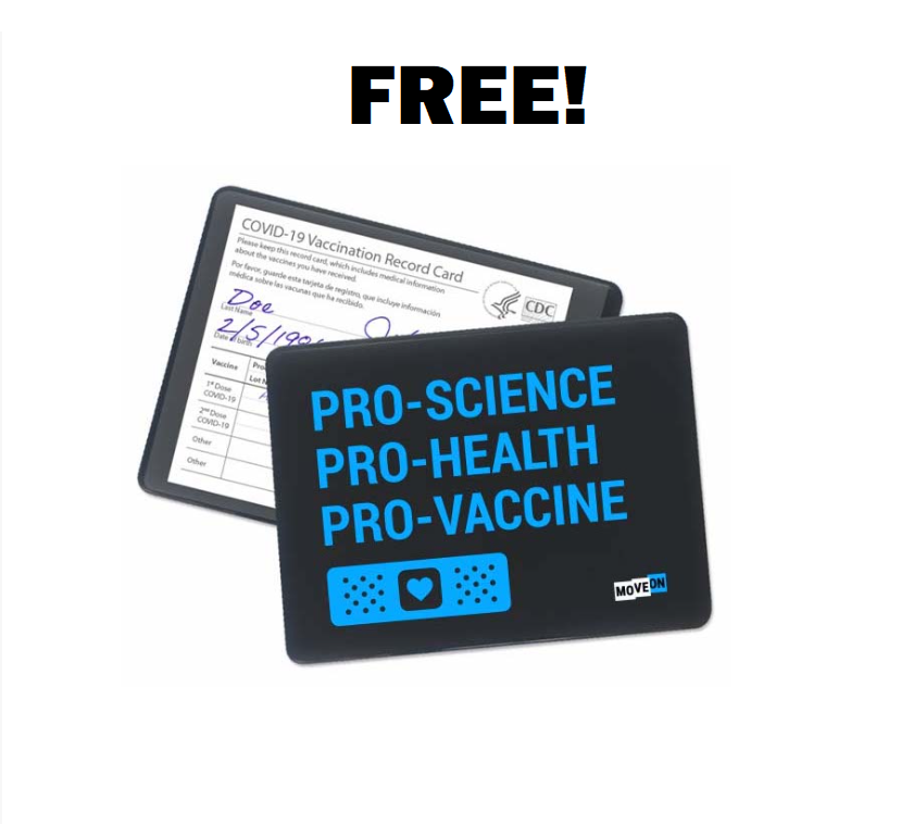 Image FREE Vaccine Card Holder