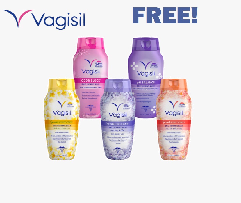 Image FREE Vagisil Sensitive Wash