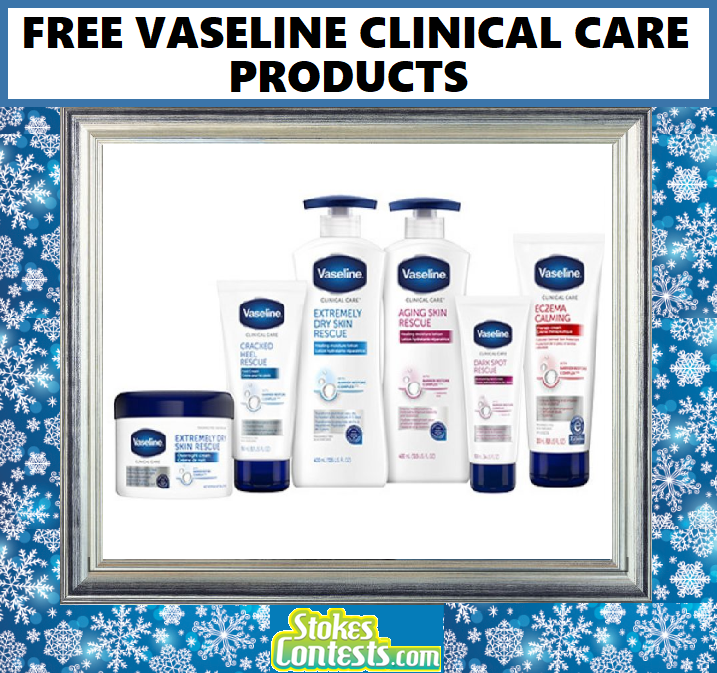 Image FREE Vaseline Clinical Care Products