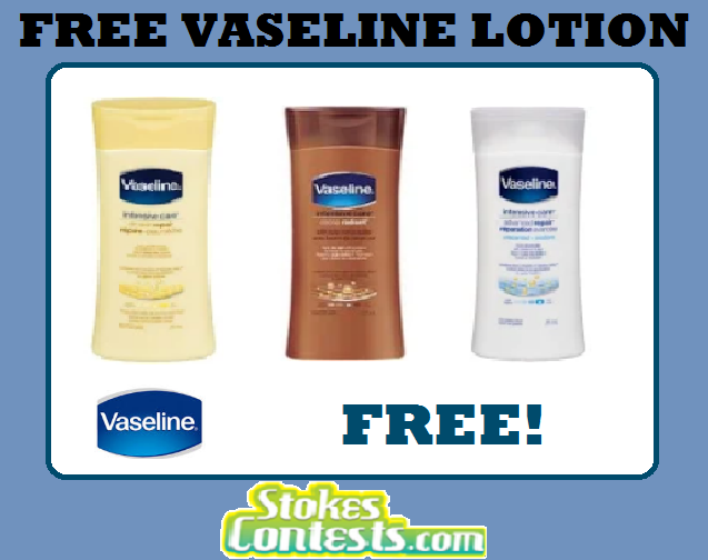 Image FREE Vaseline Lotion Product