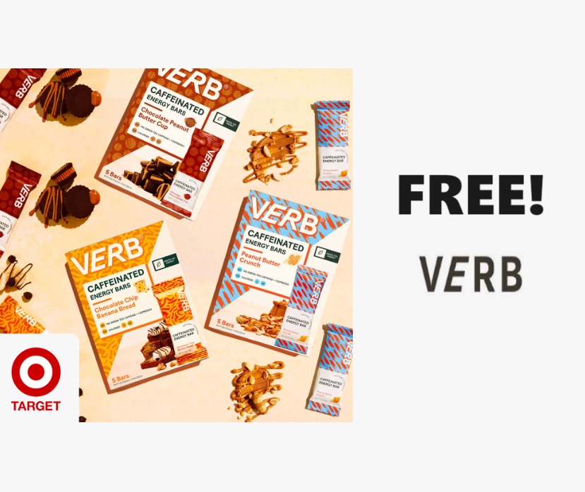 Image FREE Box of Verb Caffeinated Energy Bars