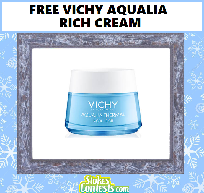 Image FREE FREE Vichy Aqualia Rich Cream 