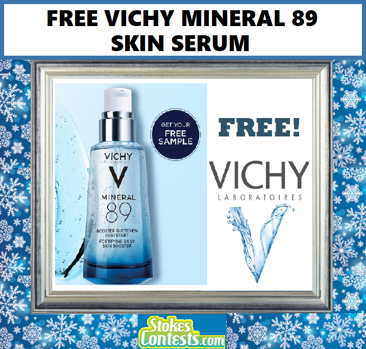 Image FREE Vichy Mineral 89 Moisturizer