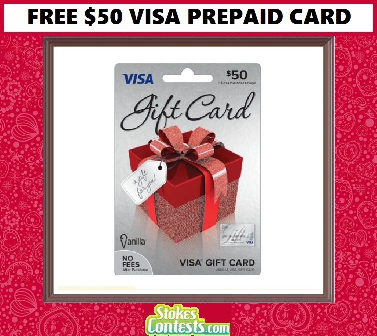 Image FREE $50 Visa Prepaid Card.